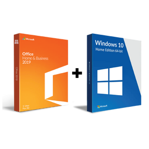 Microsoft Office 2019 Home and Business + Windows 10 Home