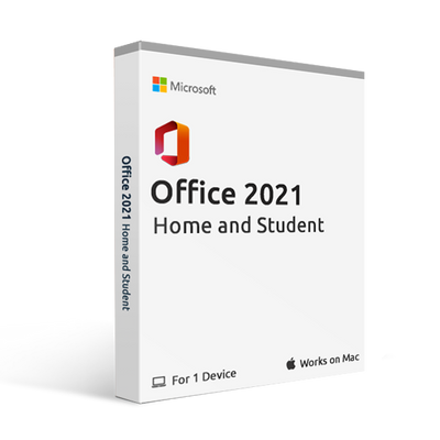 Microsoft Office Home & Student 2021 (1 Device) Mac OS, Windows