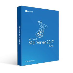 SQL Server 2017 5 Device CALs