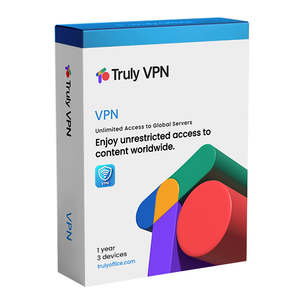 Truly VPN 1 Yr 3 Devices